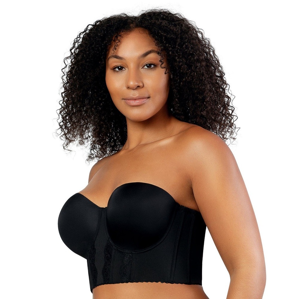 Elegant Black Strapless Bra - Picture 2 of 12